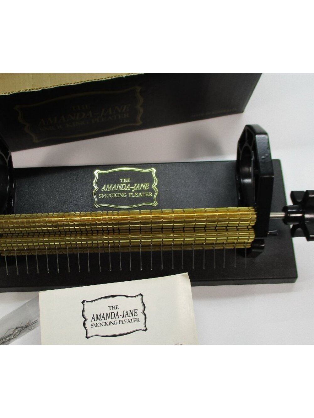 Vtg AMANDA JANE Pleater Machine Smocking Machine, Like New